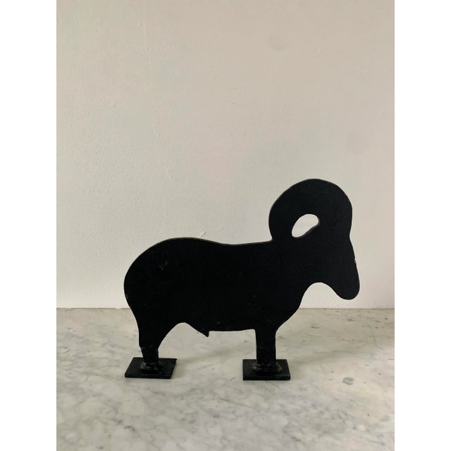 Farmhouse Vintage Cast Iron Farm Animals Silhouette Door Stops, Set of 3 For Sale - Image 3 of 13