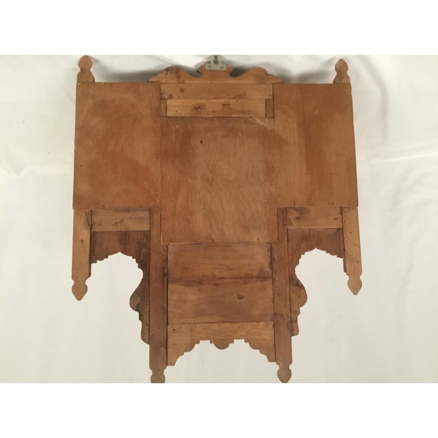 Wood Mirrored Shelf Wall Hanging or Table Top For Sale - Image 7 of 12