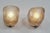 1930s Simonet Freres French Art Deco Patinated Floral Glass Pocket Wall Sconces 1930s - A Pair For Sale - Image 5 of 14