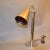 Chrome Mid-Century Modern Heavy Chrome Adjustable Cone Shade Table Lamp For Sale - Image 8 of 8