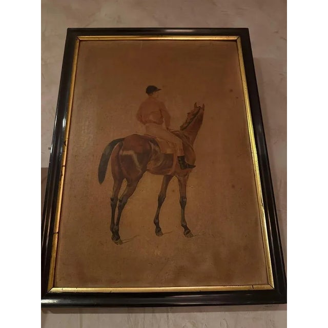 Equestrian Scenes, Engravings, 1890s, Set of 2 For Sale - Image 4 of 10