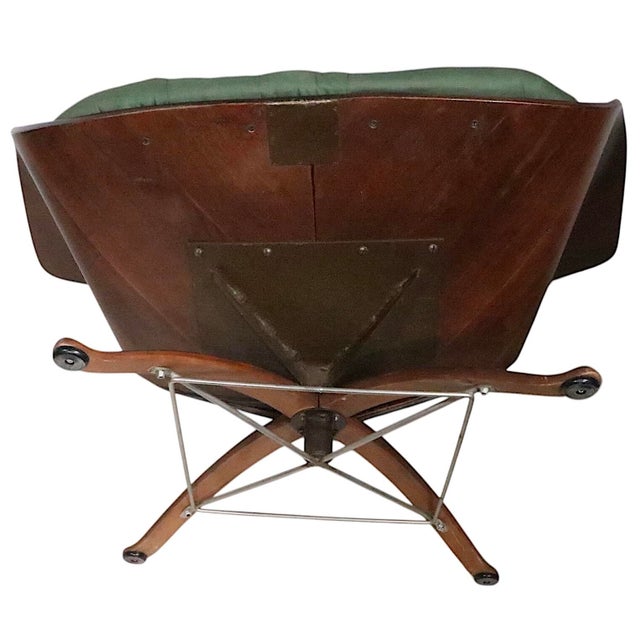 Mid Century Mr. Chair and Ottoman by George Mulhauser for Plycraft For Sale - Image 11 of 18