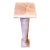 Pink Marble Pedestal For Sale