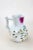 Vintage Purple Necked Porcelain Pitcher For Sale - Image 4 of 5