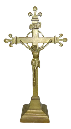 Brass Standing Cross