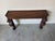 Vintage Hollywood Regency Style Carved Lion Wood Console Table For Sale - Image 4 of 12