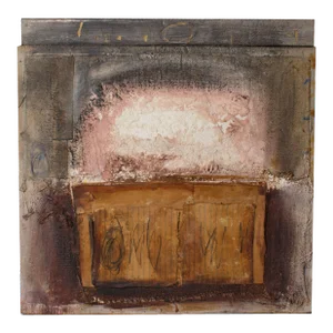 Signed 1999 “Intimations 8” Mixed Media Wall Assemblage by Juliet Holland