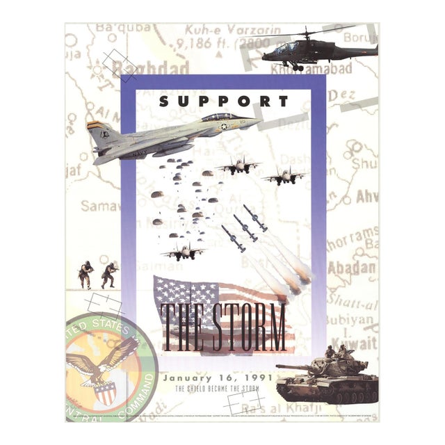 Artist Unknown Support the Storm-the Shield Became the Storm, 1991 For Sale