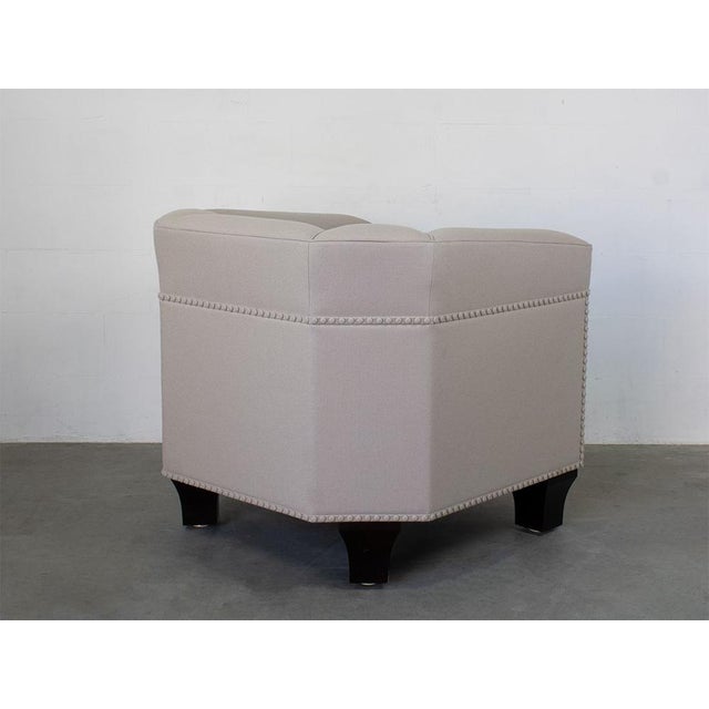 1980s Armchair and Ottoman for Wittmann, 1980s, Set of 3 For Sale - Image 5 of 13