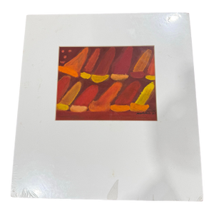 1970s Ron Robertson Signed Painting