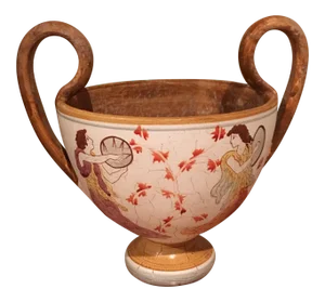 Classic Greek Mythology Crater Vase