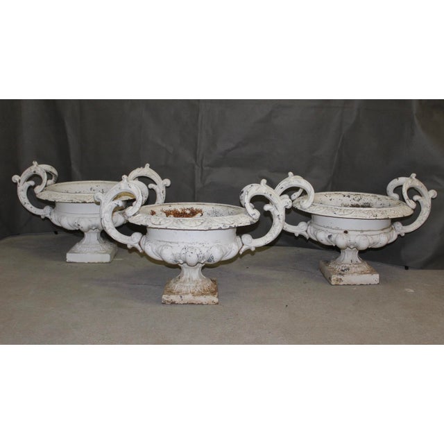 Antique Medici in Cast Iron, 1890s, Set of 3 For Sale - Image 11 of 11