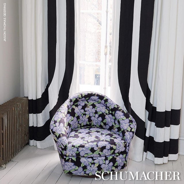 Part of a three-panel fabric design created in collaboration with Haitian American fashion designer Victor Glemaud,...