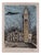 Bernard Buffet, Saint Mark and the Campanile, 1986, Lithograph For Sale