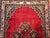 Vintage Hamadan Wide Runner, Hand-Knotted Wool, Open Field Geometric Pattern, Red & Ivory. 4x10 For Sale - Image 17 of 18
