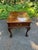 Hekman Furniture Late 20th Century Hekman Chippendale Style Ball & Claw Feet Mahogany Burled Top Side Table For Sale - Image 4 of 11