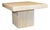 Travertine Side Table from Stone International, 1970s For Sale - Image 9 of 9