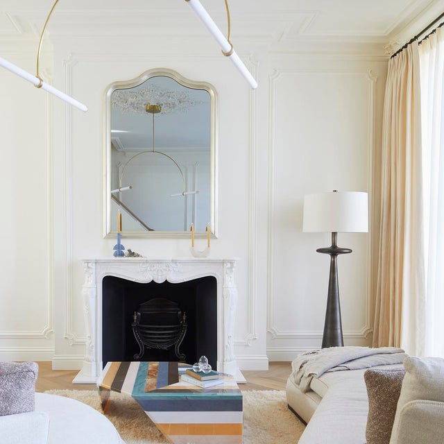 Not Yet Made - Made To Order Pendant Tube 01 in Satin Brass by Naama Hofman For Sale - Image 5 of 9