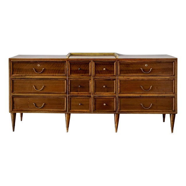 Wide chest of drawers, Italy 1960s For Sale