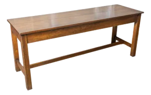 Tall Oak Historic Refectory Table, 1920s