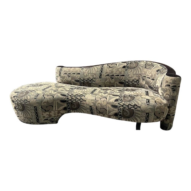 1990s Vladimir Kagan for Weiman Sofa Chaise For Sale