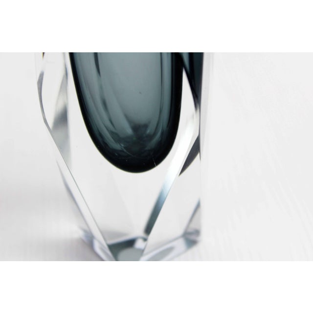 Murano Glass Vase in Murano Glass, 1970s For Sale - Image 7 of 11