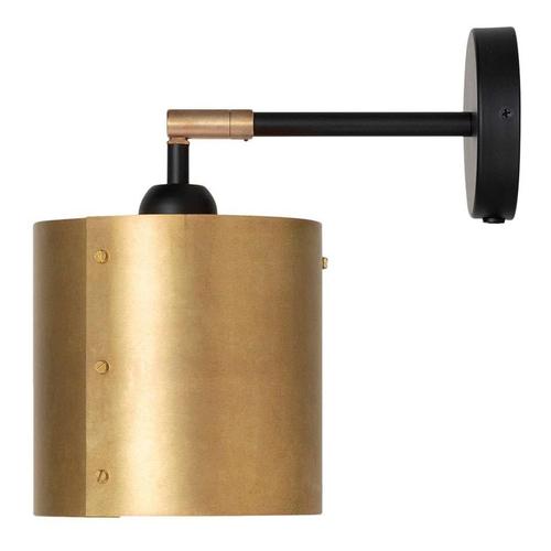 Black Svep Wall Lamp in Brass from Konsthantverk For Sale - Image 8 of 8