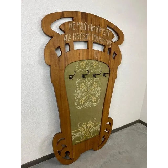 Art Nouveau Coat Hanger, 1890s For Sale - Image 6 of 7