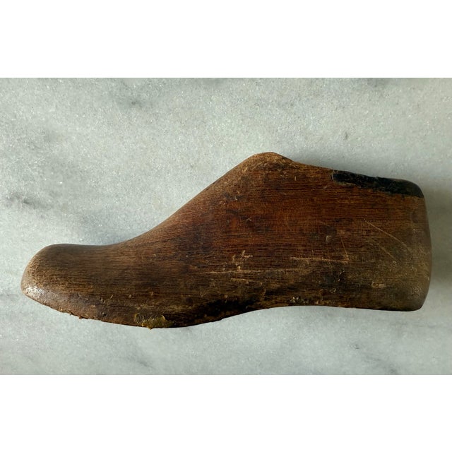Vintage Wooden Shoe Form or Shoe Last For Sale In Austin - Image 6 of 10