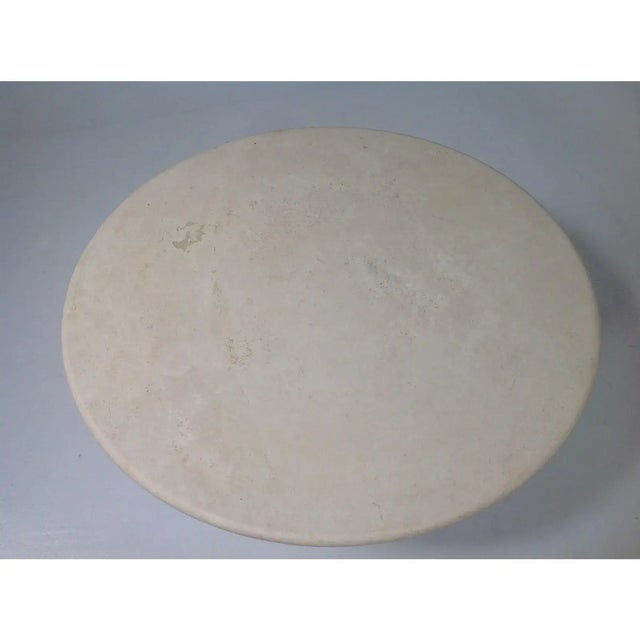 Round Travertine Table Top Chairish
