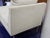 Ligne Roset Ligne Roset White Suede Lounge Chair Chrome Modern Designer Accent Chair For Sale - Image 4 of 17