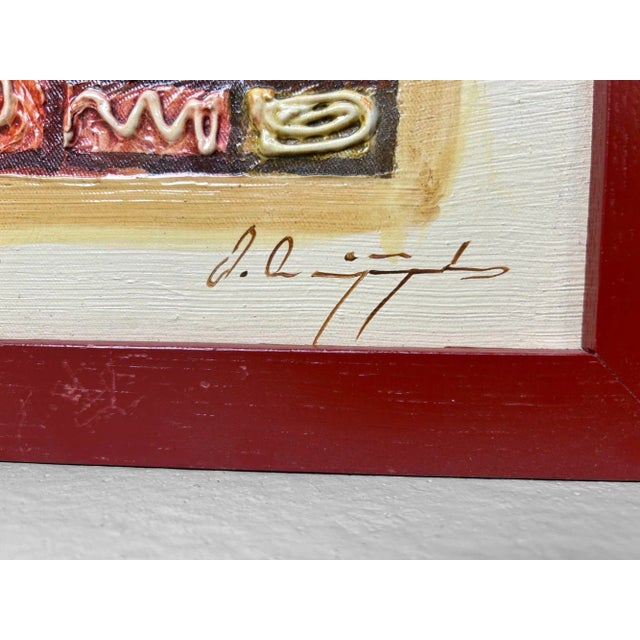 Untitled, 1970s, Oil on Canvas, Framed, Set of 4 For Sale - Image 18 of 18