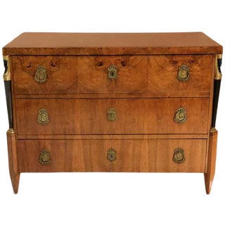 19th C. Northern Italian Walnut Commode For Sale