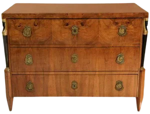19th C. Northern Italian Walnut Commode