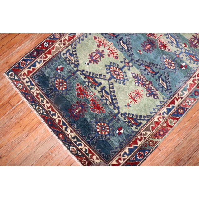 Turkish Antique Turkish Bergama Rug - 3'9" x 5'6" For Sale - Image 3 of 6