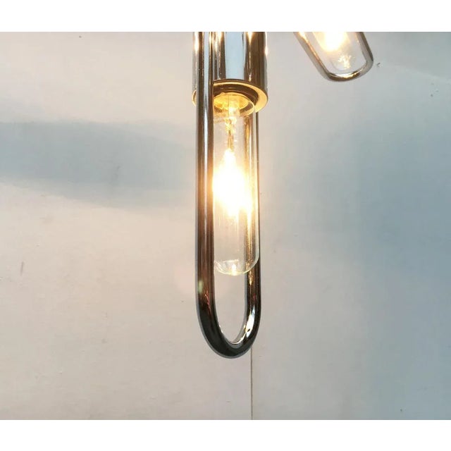 German Space Age Chandelier from Kinkeldey For Sale - Image 15 of 18