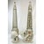 Mid 20th Century Italian Majolica Elephant Obelisks by Meiselman Imports - A Pair For Sale - Image 11 of 13