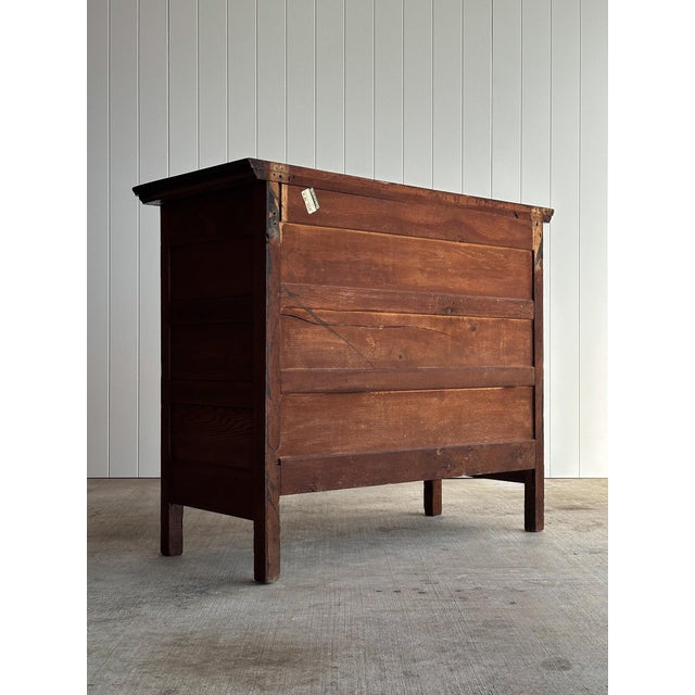 Antique Oak Chest of Drawers, Late 19th Century For Sale - Image 15 of 15