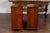 Pair of Italian 1860s Walnut Petite Commodes with Three Drawers and Bun Feet For Sale - Image 10 of 12