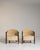 Early 20th Century Early 20th Century Jacobean Brown Wood Pair of Club Chairs For Sale - Image 5 of 12