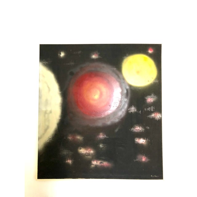 Painting by Pietro Minoia, 1970s For Sale - Image 10 of 10