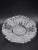 Vintage Clear Glass Rose Etched Vanity Trinket Dish- Scalloped Edges For Sale - Image 17 of 18