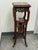 Chinoiserie Chinoiserie Carved Wood Tiered Marble Top Stand, Vintage For Sale - Image 3 of 12