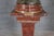Rouge Marble Pedestal With Bronze E. Piccault Statue For Sale - Image 4 of 18