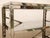 Art Deco Late 20th Century Chrome & Mirrored Glass Étagère Console With X-Brace Detail For Sale - Image 3 of 12