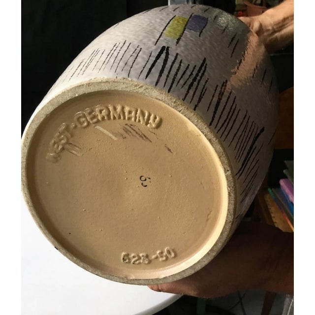 1950s Mid-Century Pottery Farm Vase from Scheurich, 1950s For Sale - Image 5 of 8