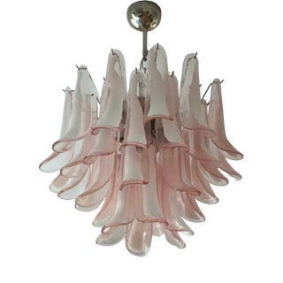 Murano Glass Chandelier from Mazzega For Sale