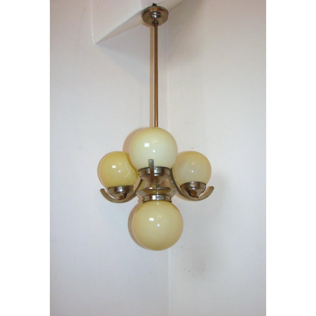 Art Deco Chandelier, 1920s For Sale - Image 11 of 18