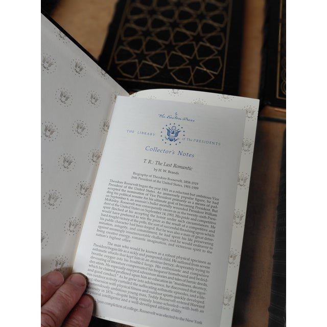 Easton Press Leather Bound Books Set of 10 Blue/Green For Sale - Image 15 of 17