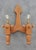 1970s Large Double Wall Light from Guillerme Et Chambron, 1970 For Sale - Image 5 of 7